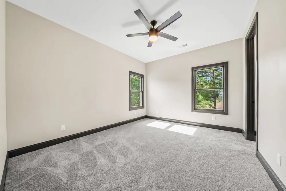 A finished room in this home
