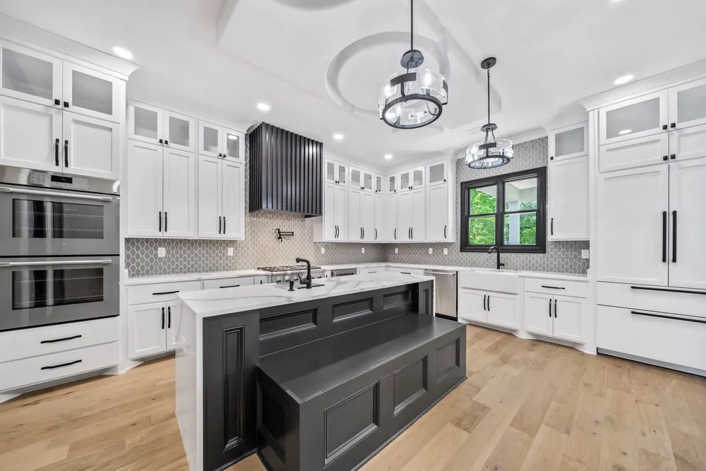 A finished room in this home