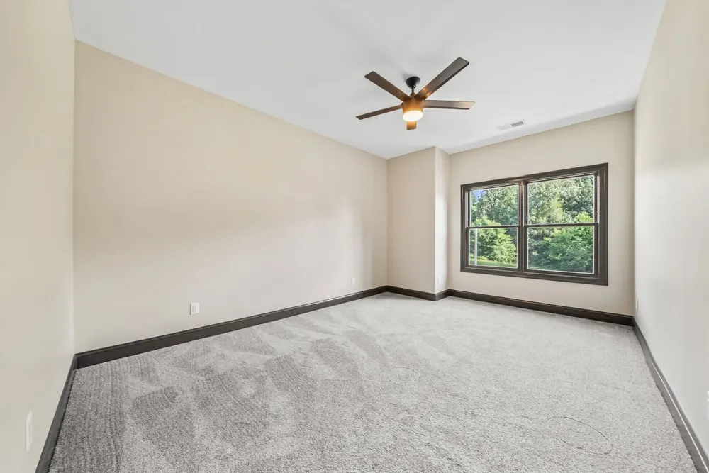 A finished room in this home