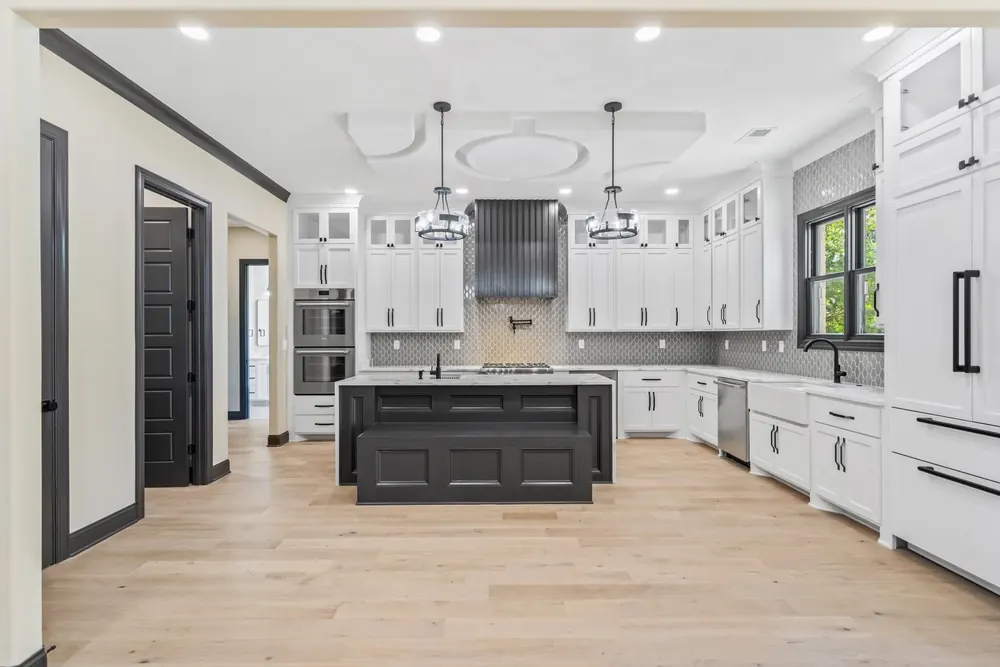 A finished room in this home