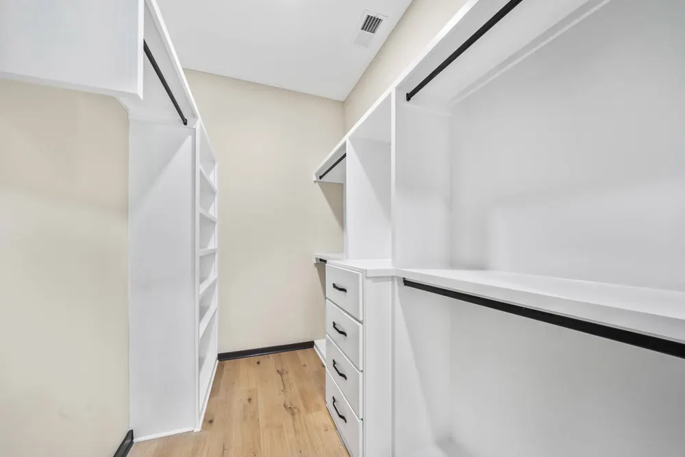 A finished room in this home