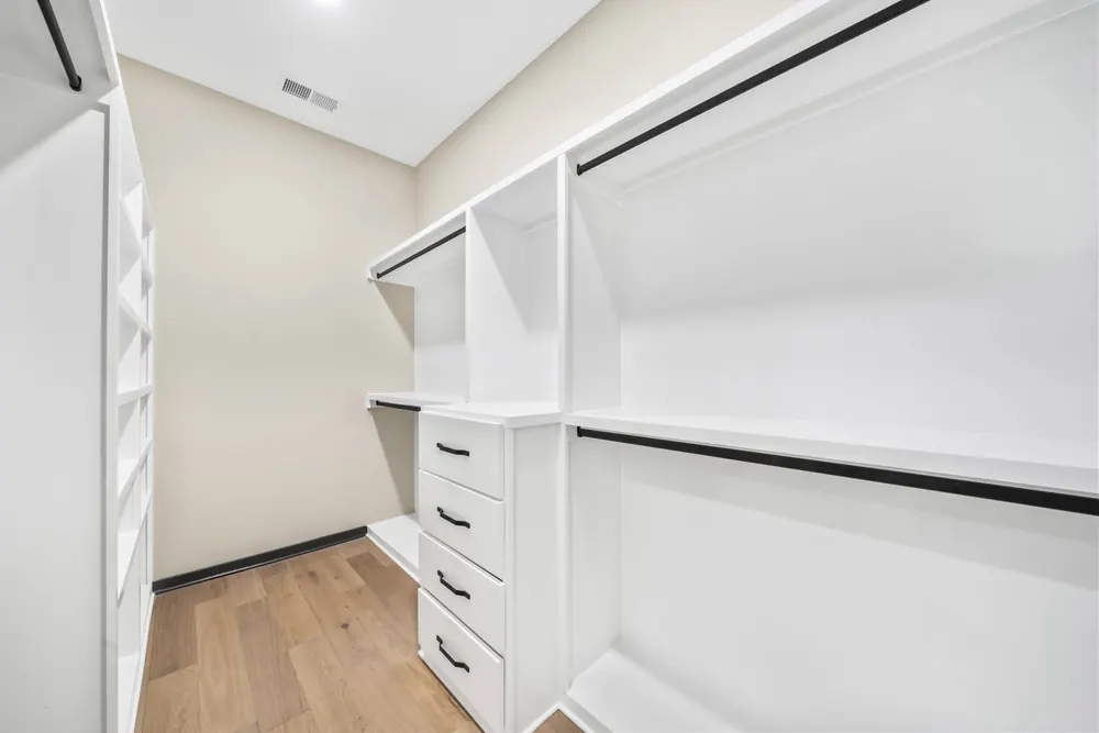 A finished room in this home