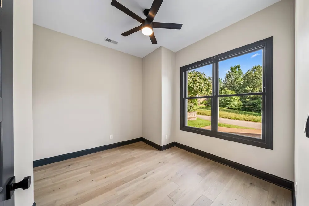 A finished room in this home