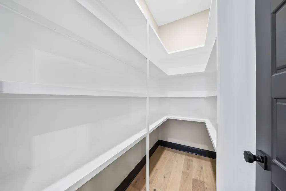 A finished room in this home