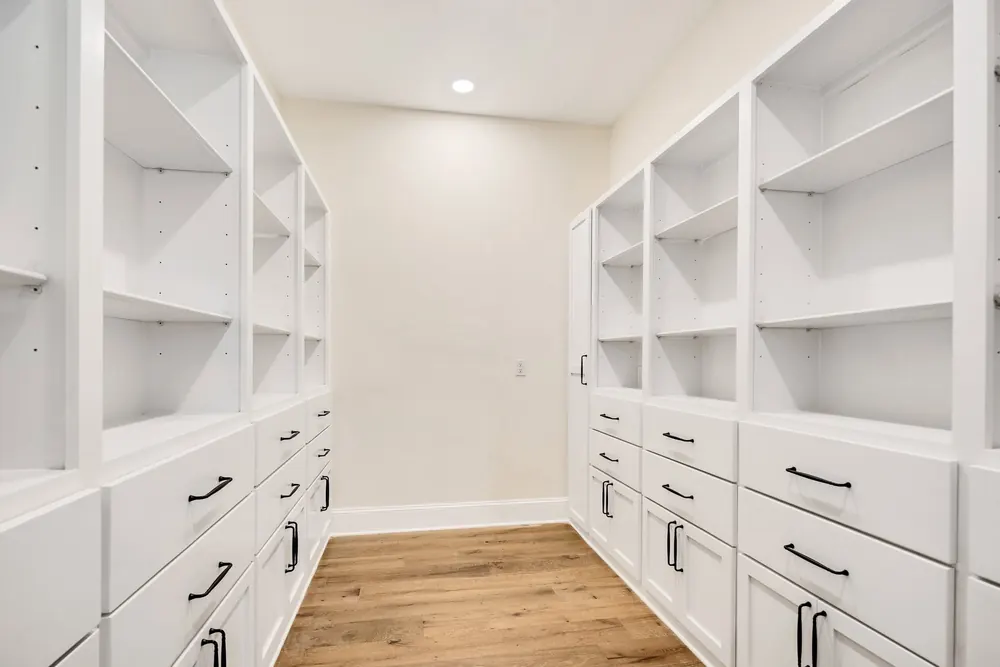 A finished room in this home