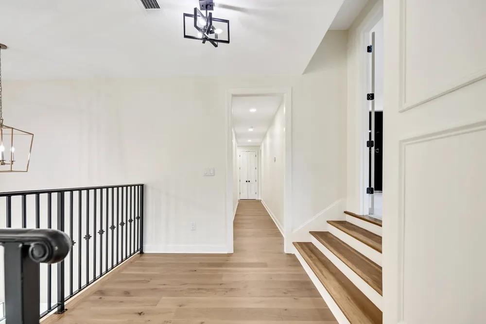 A finished room in this home