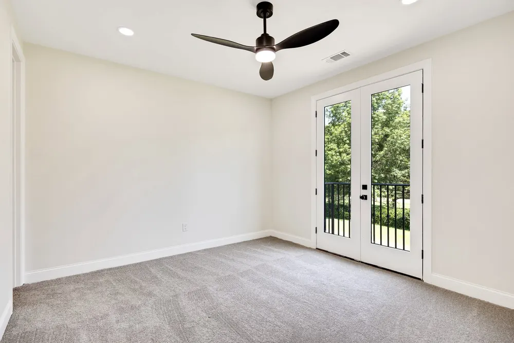 A finished room in this home