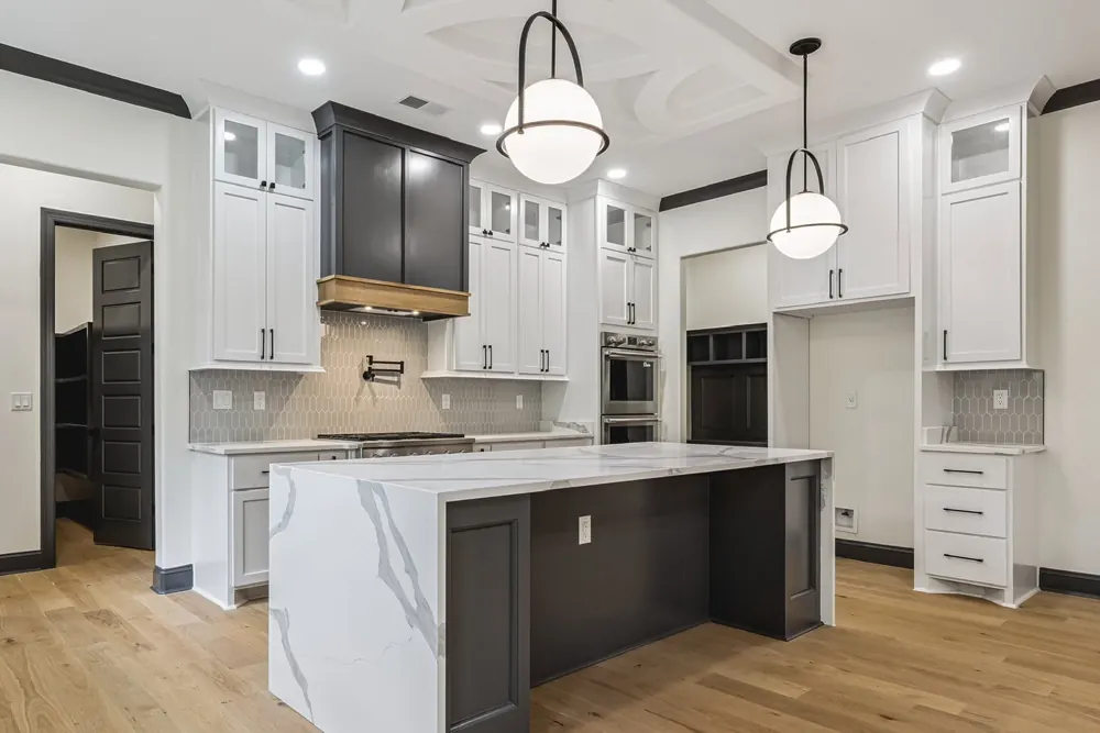 A finished room in this home