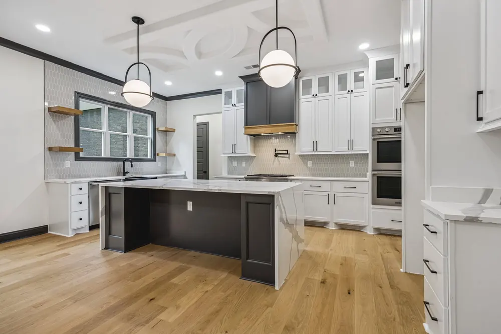 A finished room in this home