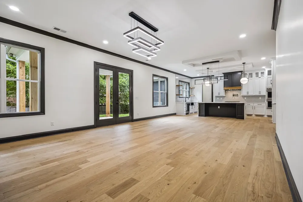 A finished room in this home