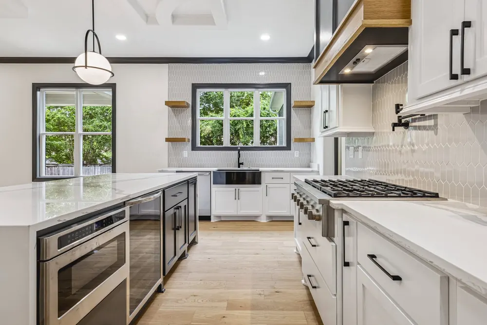 A finished room in this home