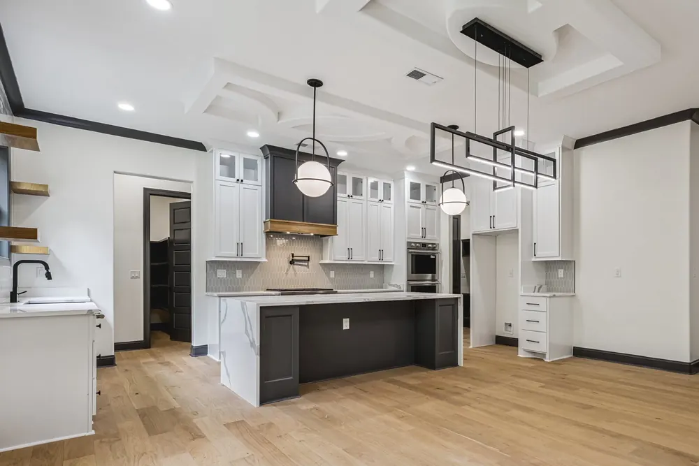 A finished room in this home
