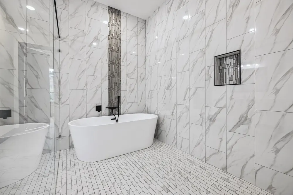 A finished room in this home